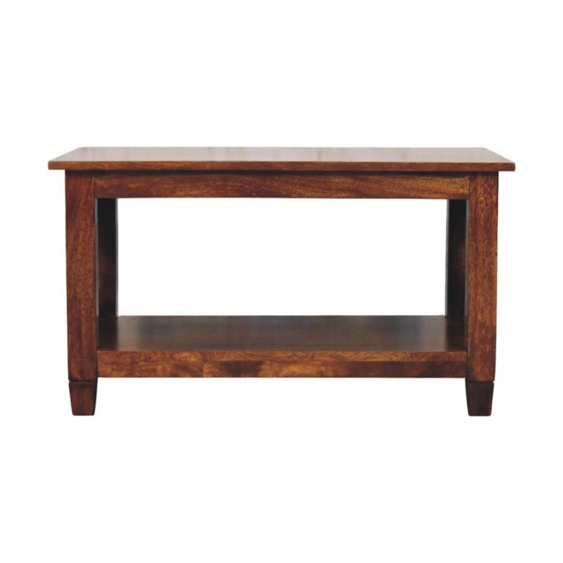 Belmont – X Frame Coffee Table – Brown
