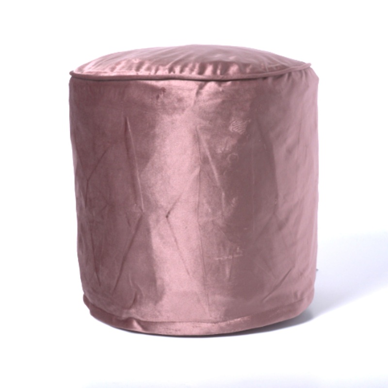 Shimon – Cylinder Pouf Ottoman Floor Cushion