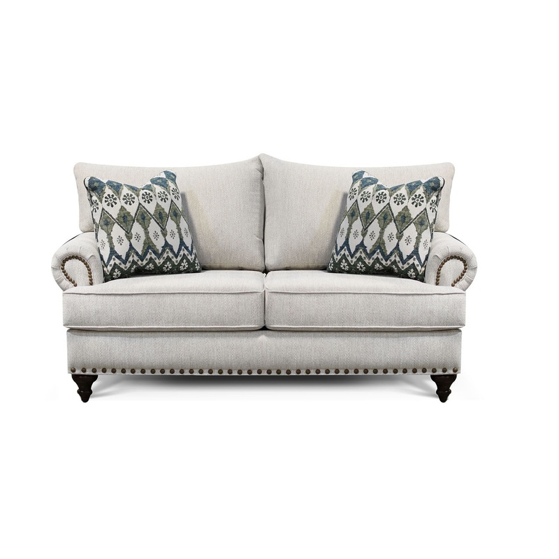 Rosalie – Loveseat With Nails